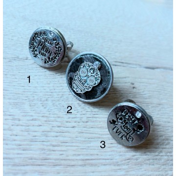 Bague réglable silver.