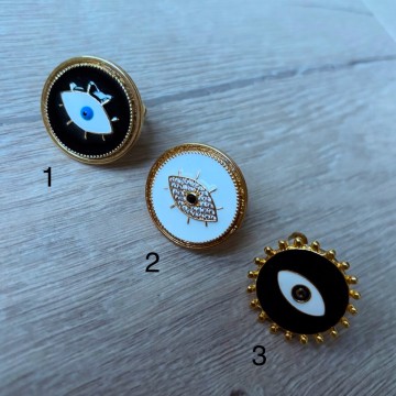Bague réglable eye.
